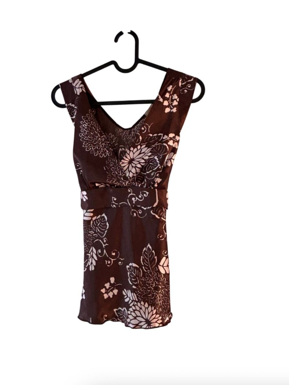 Y2K Forever 21 Floral Satin Top Small